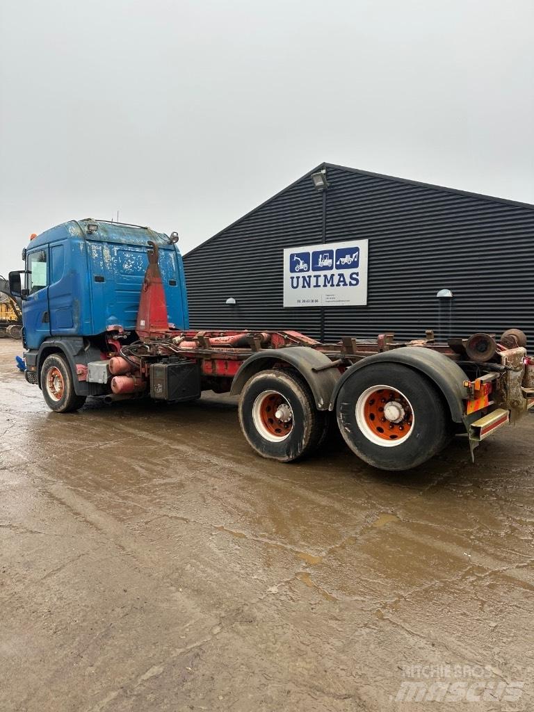 Scania 124 Hook lift trucks