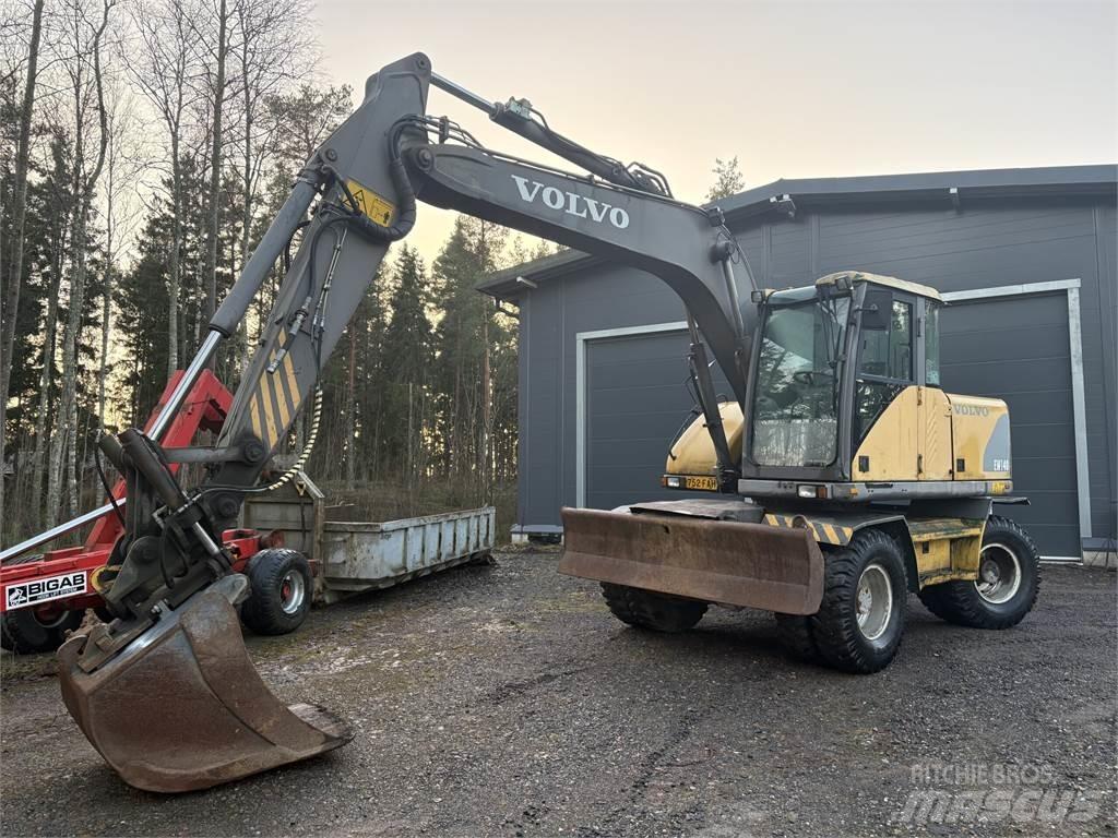 Volvo EW140 Wheeled Excavators