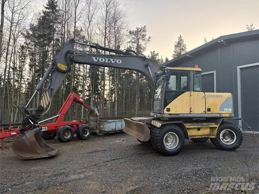 Volvo EW140 Wheeled Excavators