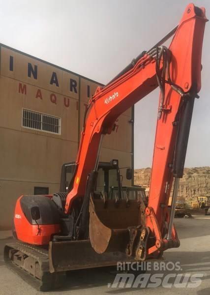 Kubota KX080-4 Mini excavators  7t - 12t