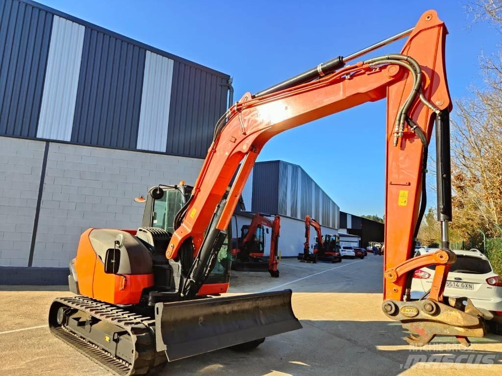 Kubota KX080-4a2 Mini excavators  7t - 12t