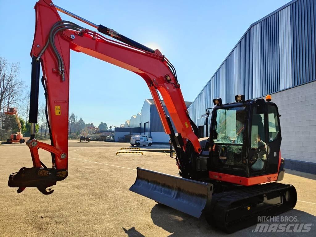 Kubota KX080-4a2 Mini excavators  7t - 12t