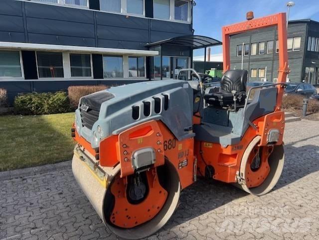 Hamm HD 13 VV, Vält Twin drum rollers