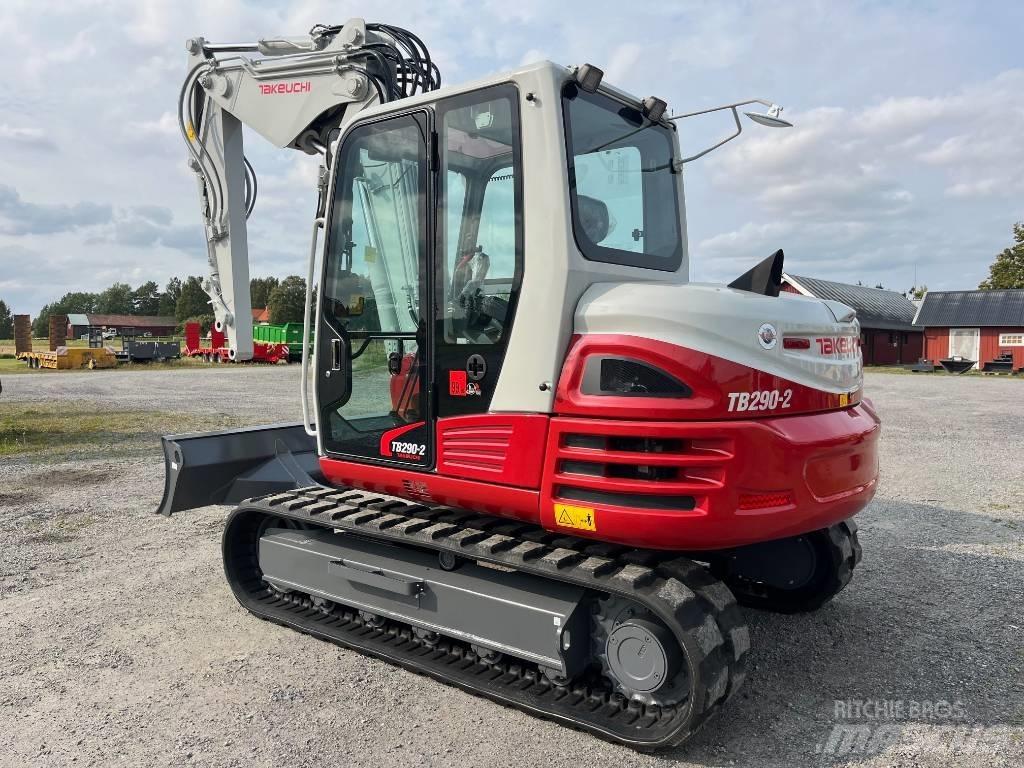 Takeuchi TB 290 Mini excavators  7t - 12t