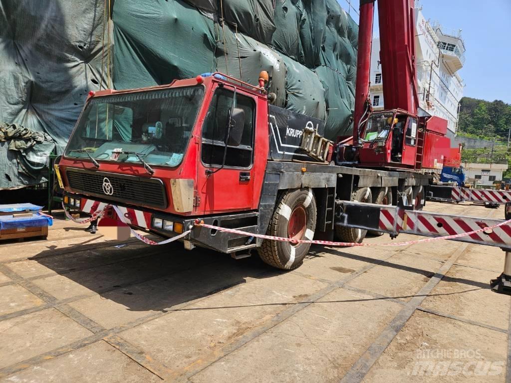Krupp kmk5160 Mobile and all terrain cranes