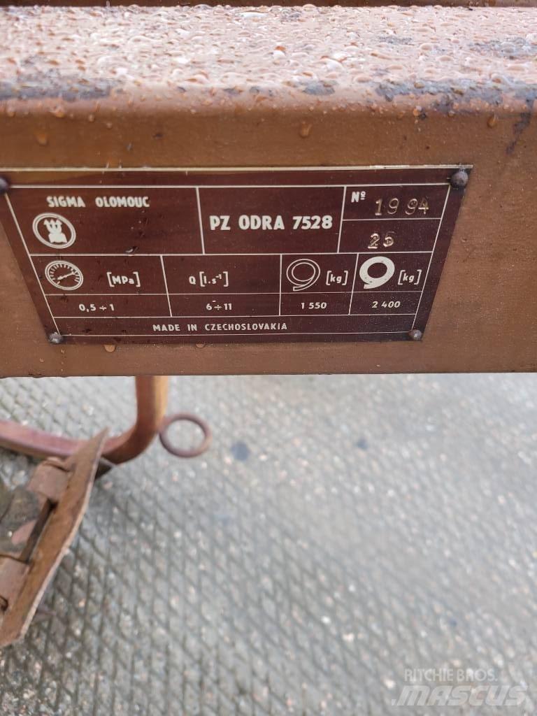 Odra 7528 Irrigation systems