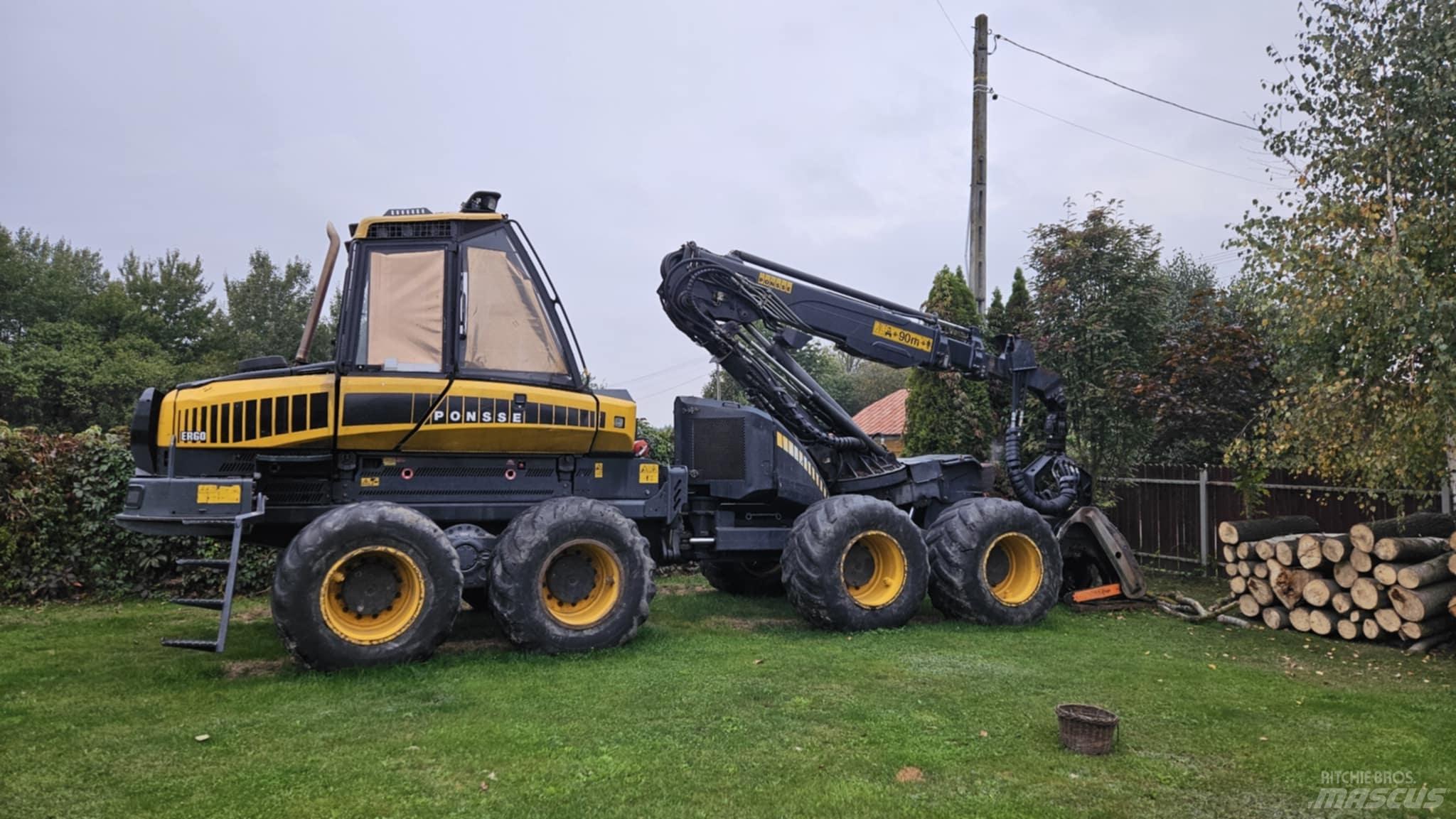 Ponsse Ergo 8W Harvesters