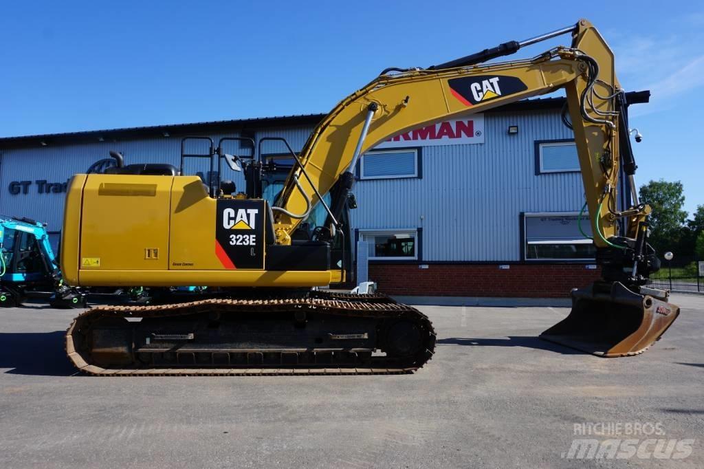 CAT 323EL *Uthyres* Crawler Excavators
