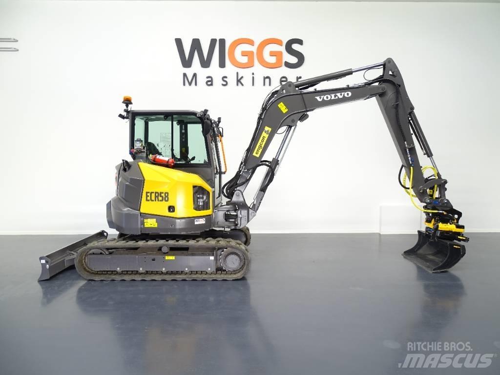 Volvo ECR58F Mini Excavators <7t (Mini Diggers)
