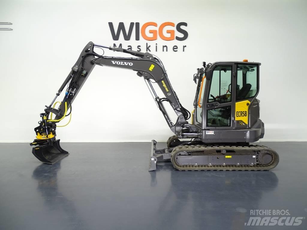 Volvo ECR58F Mini Excavators <7t (Mini Diggers)