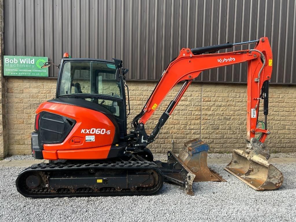 Kubota KX060-4 Mini Excavators <7t (Mini Diggers)