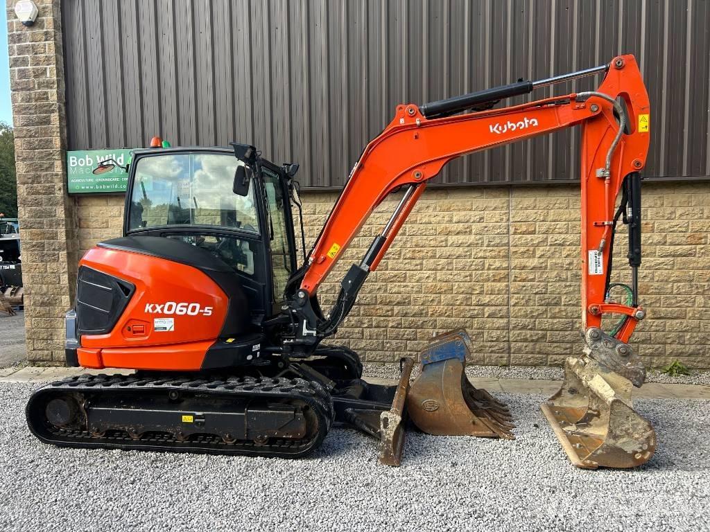 Kubota KX060-4 Mini Excavators <7t (Mini Diggers)