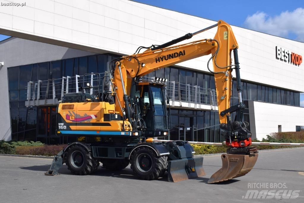 Hyundai HW 160 Wheeled Excavators