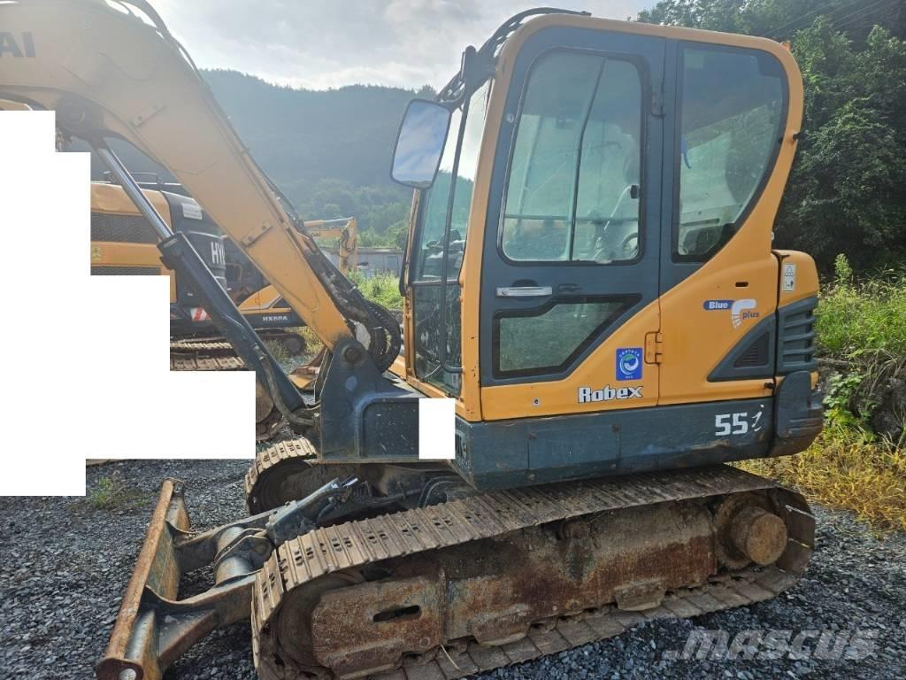 Hyundai Robex 55 Mini Excavators <7t (Mini Diggers)