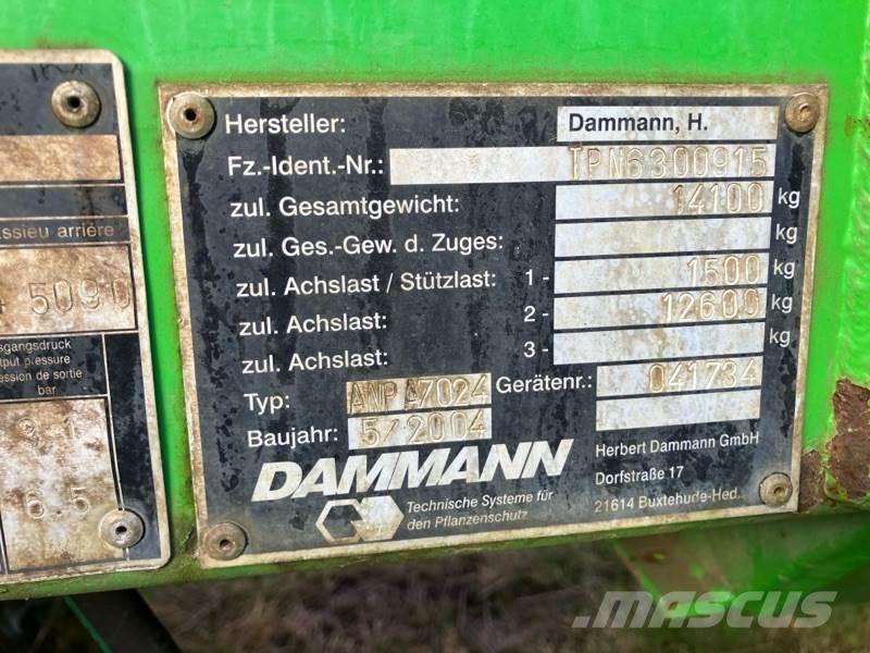 Dammann ANPA 7024 Trailed sprayers