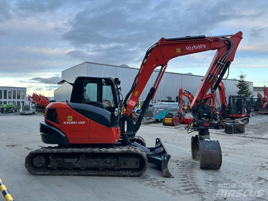 Kubota KX 080-4 Mini Excavators <7t (Mini Diggers)
