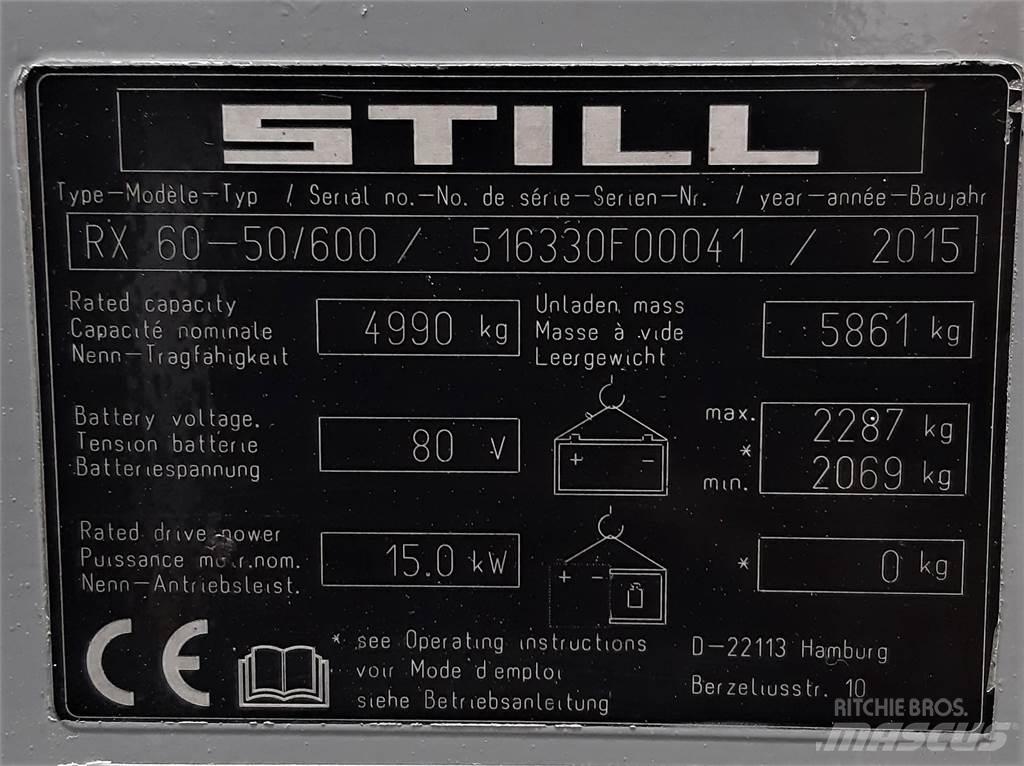 Still RX60 50 600 Electric Forklifts