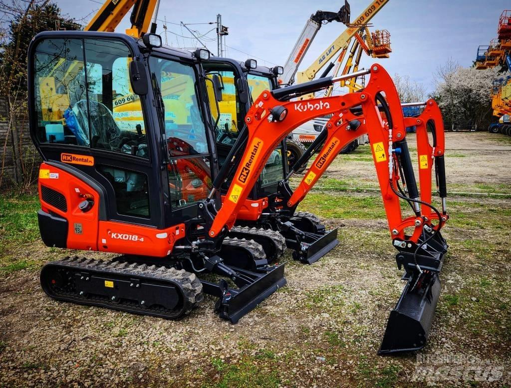 Kubota KX 018-4 Mini Excavators <7t (Mini Diggers)