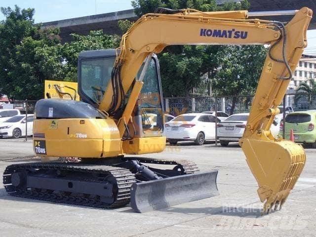 Komatsu PC 78 US Mini excavators  7t - 12t