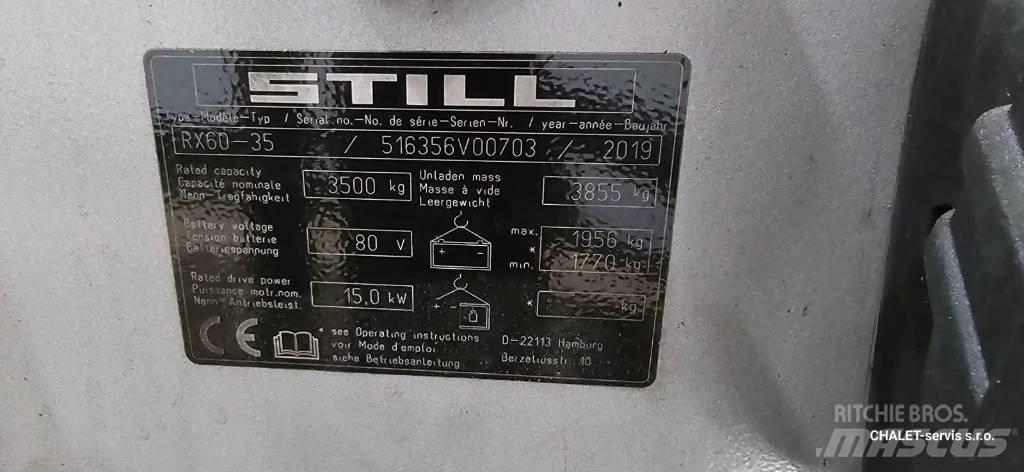 Still RX 60-35 Electric Forklifts