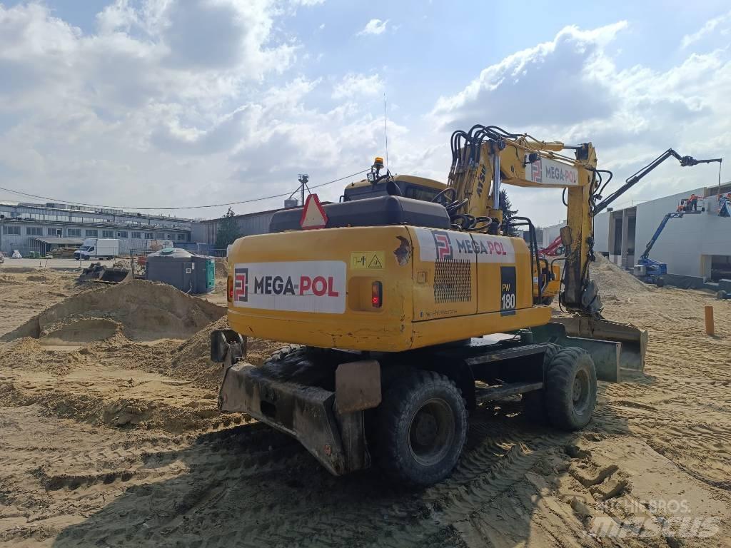 Komatsu PW180-7E0 Wheeled Excavators