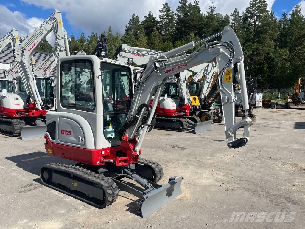Takeuchi TB 225 Mini Excavators <7t (Mini Diggers)