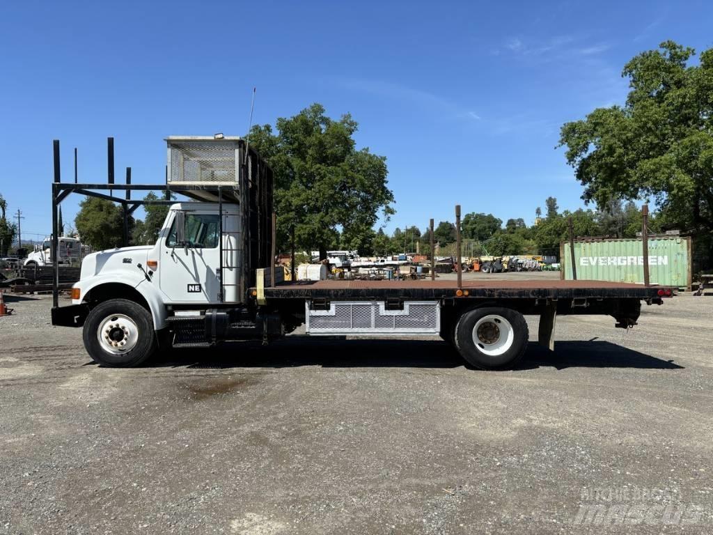 International 4900 Flatbed Trucks