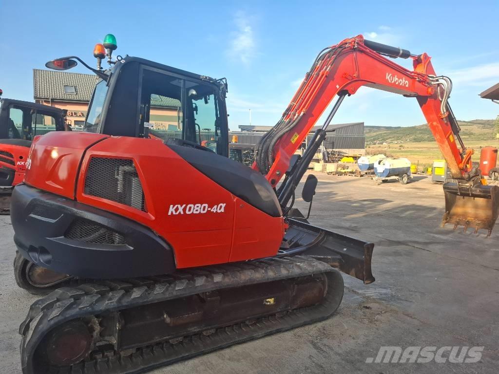 Kubota Kx 0-80-4 Mini excavators  7t - 12t