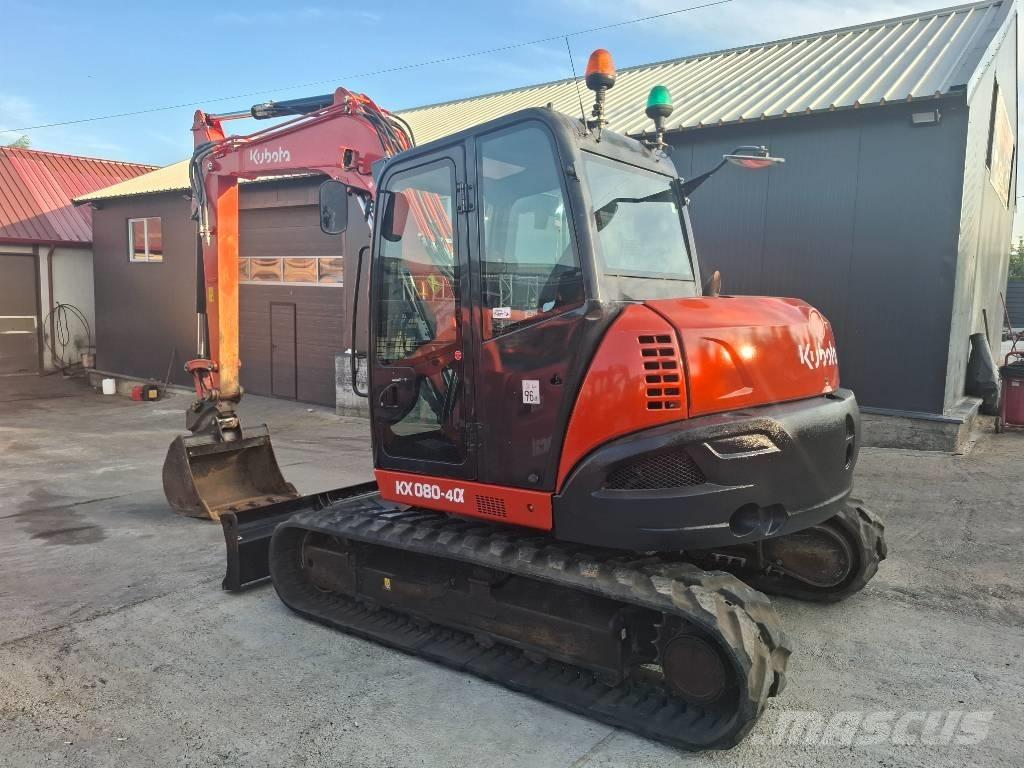 Kubota Kx 0-80-4 Mini excavators  7t - 12t