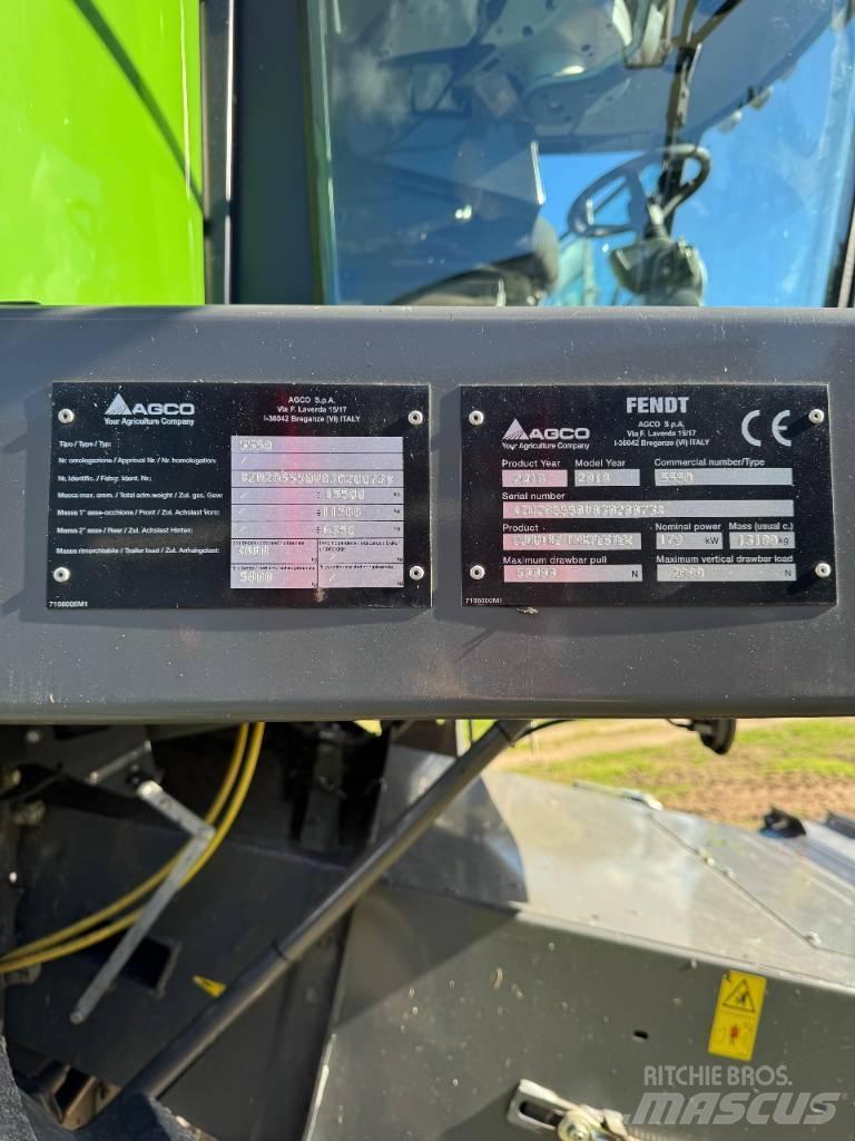 Fendt 5255 L Combine Harvesters