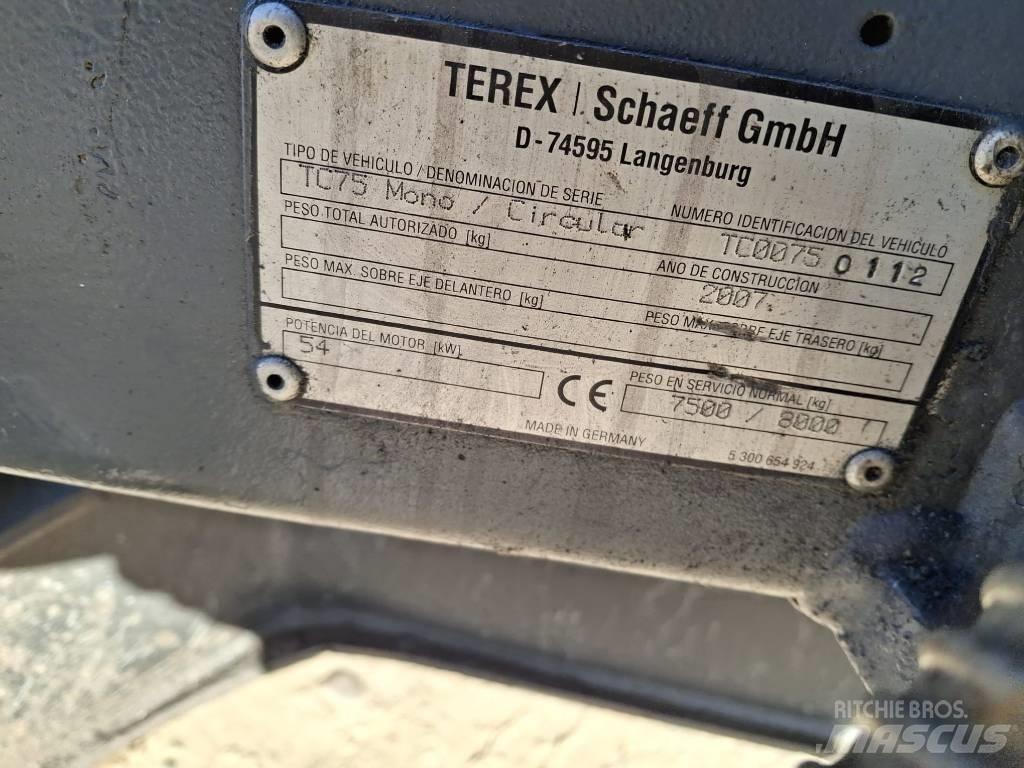 Terex TC 75 Mini excavators  7t - 12t