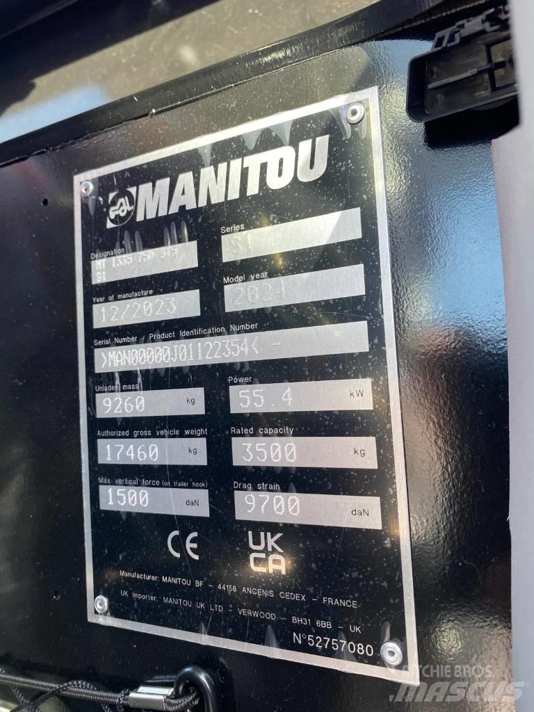 Manitou MT 1335 Telescopic Handlers