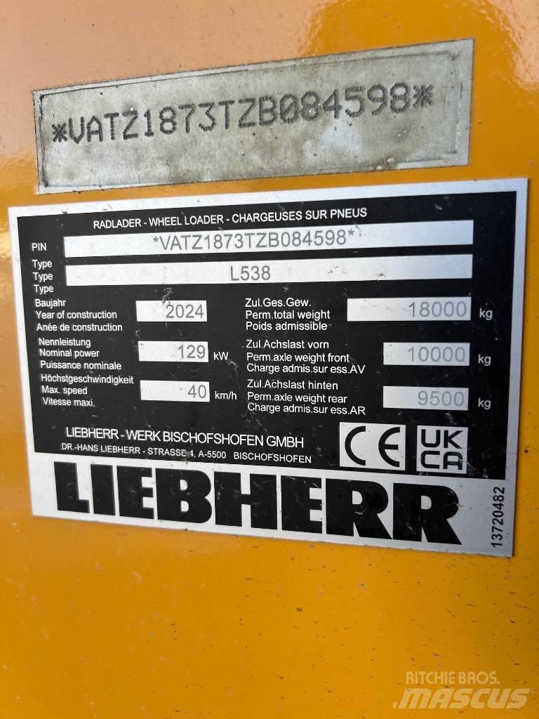 Liebherr L 538 Wheel Loaders
