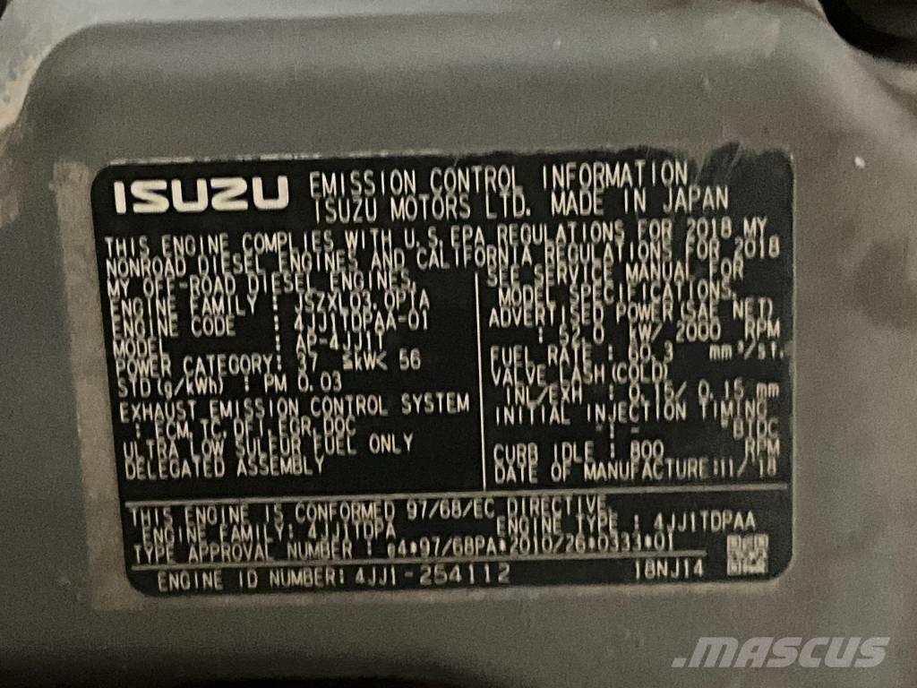 Takeuchi TB 290 Mini excavators  7t - 12t