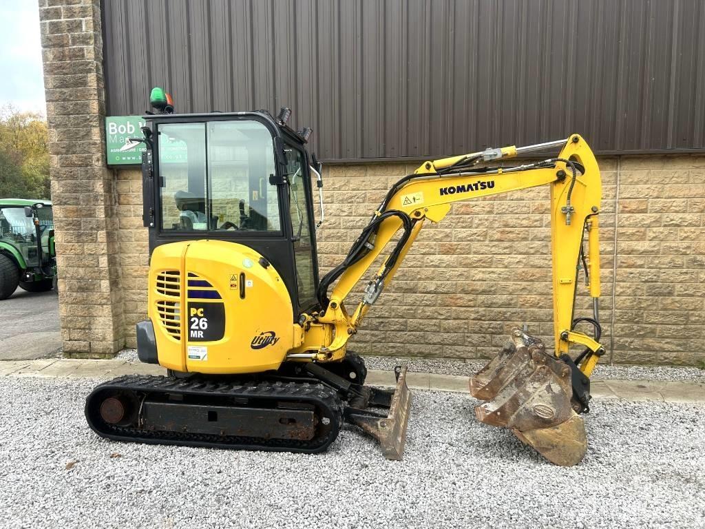 Komatsu PC26MR-3 Mini Excavators <7t (Mini Diggers)