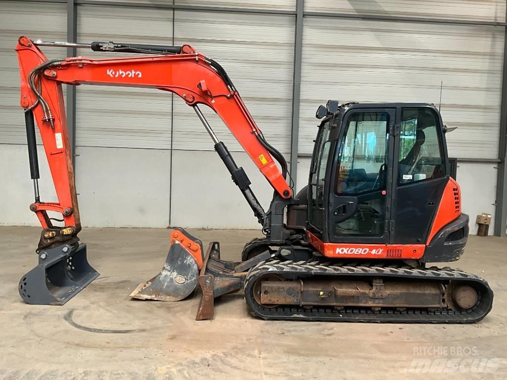 Kubota KX 080-4 A Mini excavators  7t - 12t