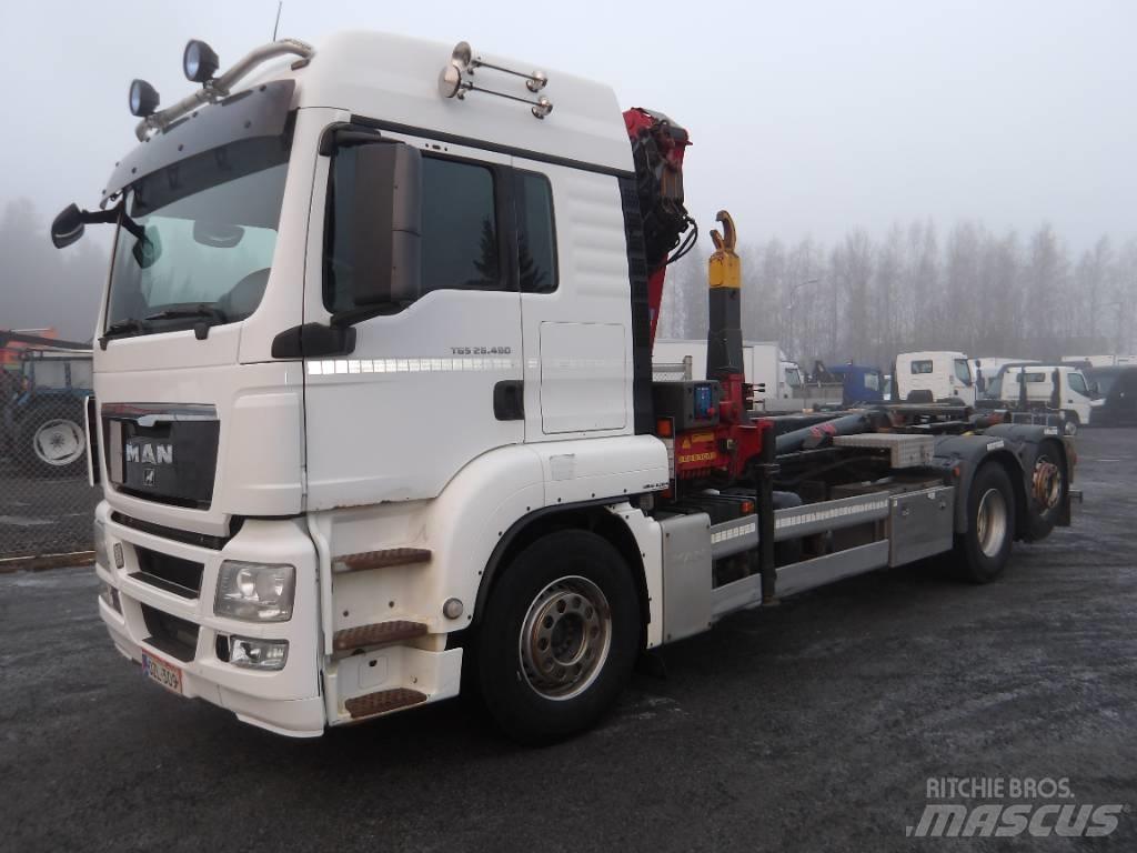 MAN TGS 26.480 6x2 Hook lift trucks