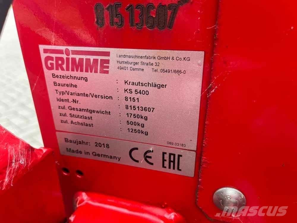 Grimme KS 5400 Potato Equipment - Others