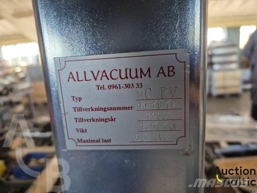  Allvacuum MC PV Other lifts and platforms