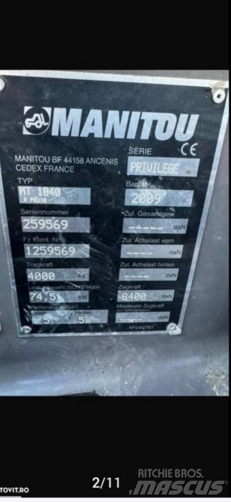 Manitou 1840 Telescopic Handlers