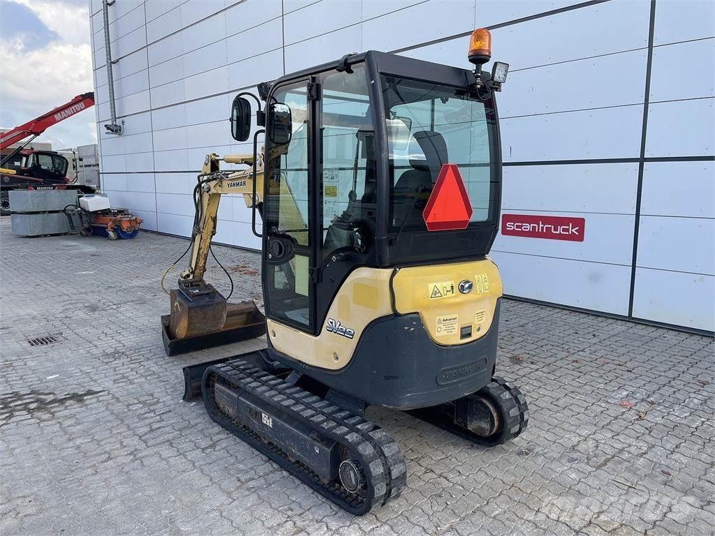 Yanmar SV22 Wheeled Excavators