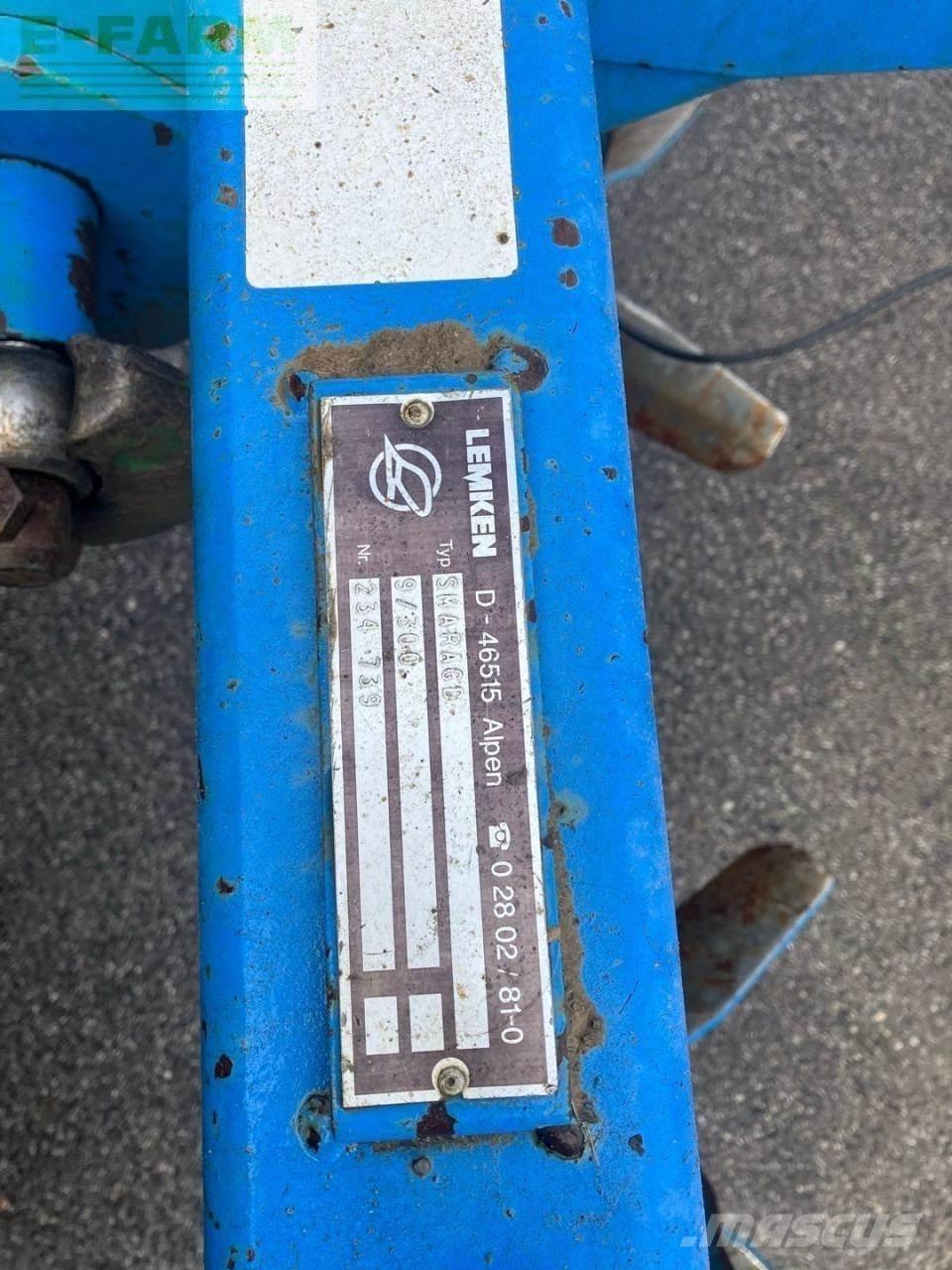 Lemken Smaragd 9 Cultivators