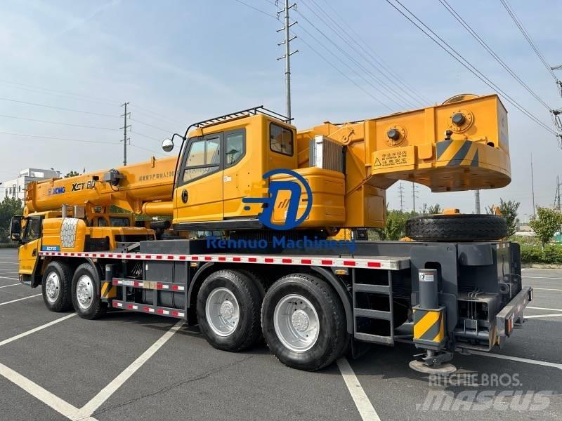 XCMG XCT 80 Mobile and all terrain cranes