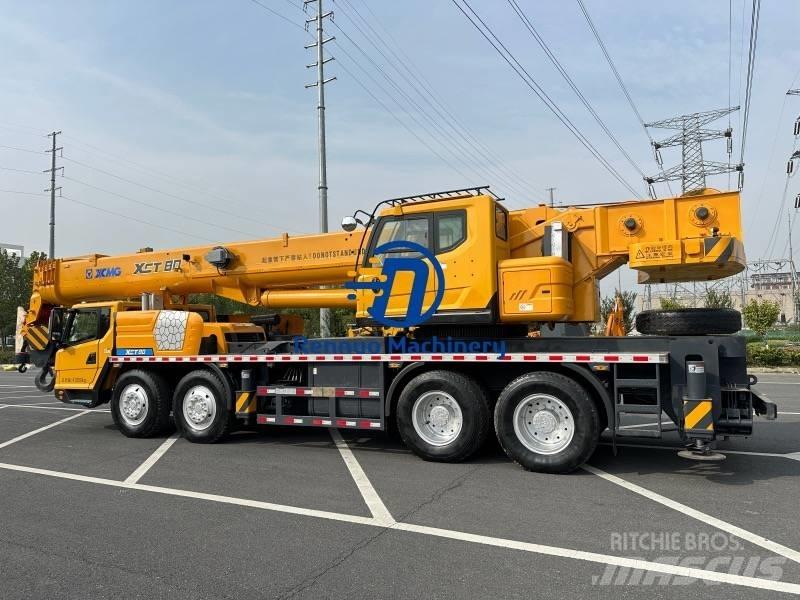XCMG XCT 80 Mobile and all terrain cranes