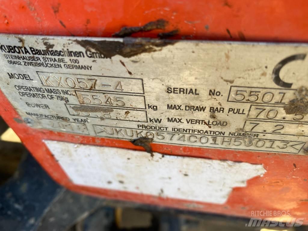 Kubota KX 057-4 Mini Excavators <7t (Mini Diggers)