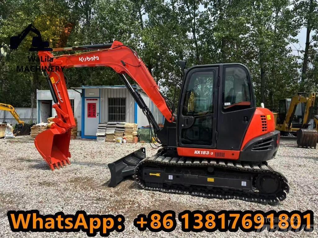 Kubota KX 183-3 Mini Excavators <7t (Mini Diggers)