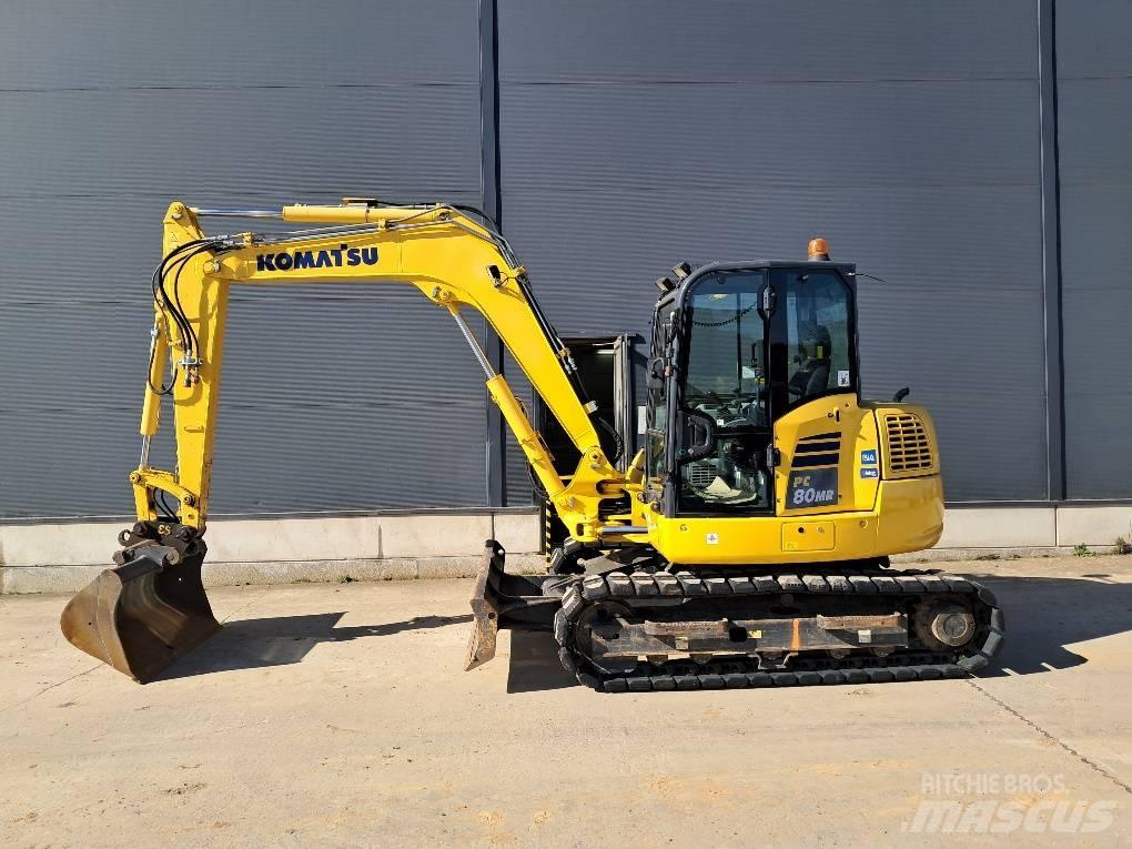 Komatsu PC80MR-5E0 Mini excavators  7t - 12t