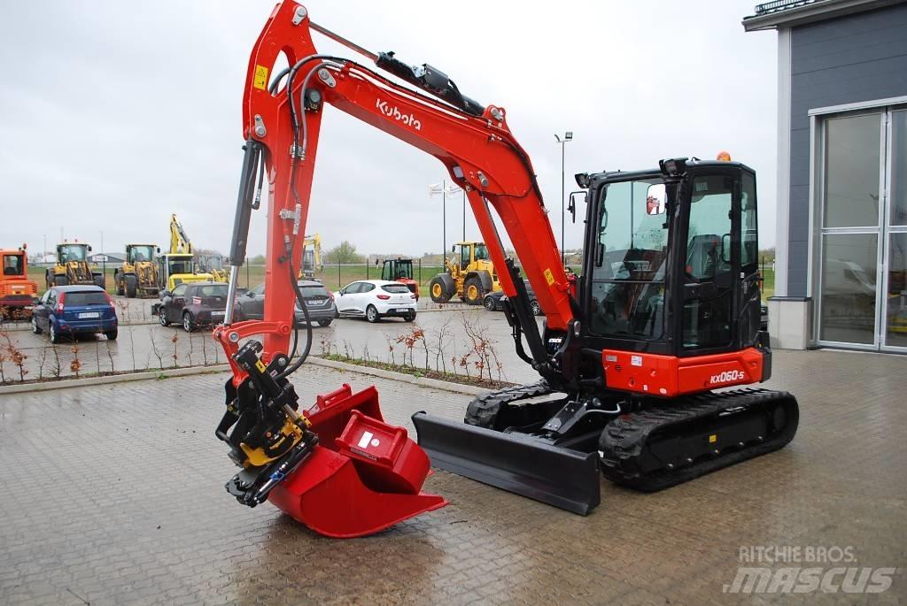 Kubota KX 060 - 6 tons Mini Excavators <7t (Mini Diggers)