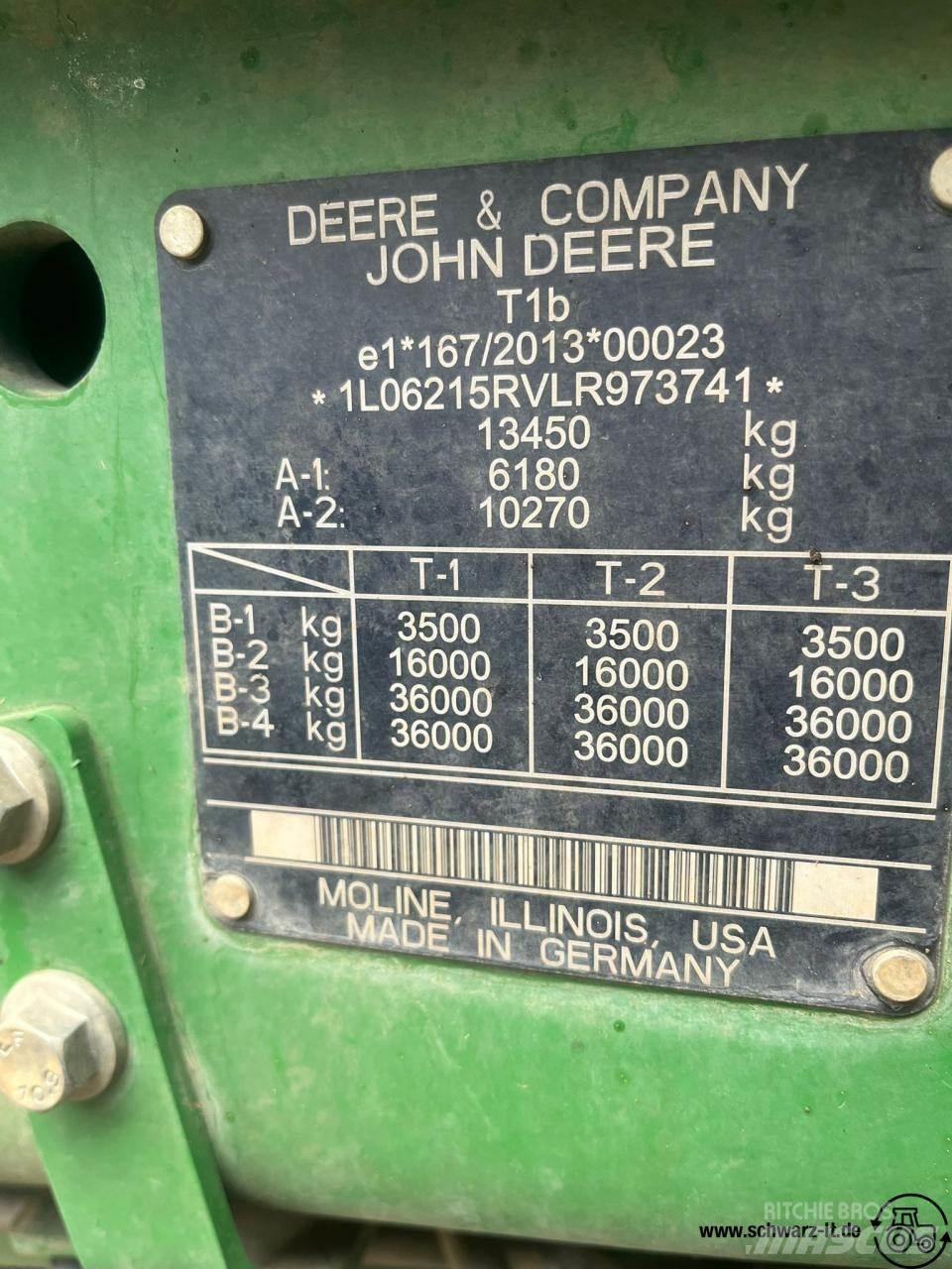 John Deere 6215R Tractors