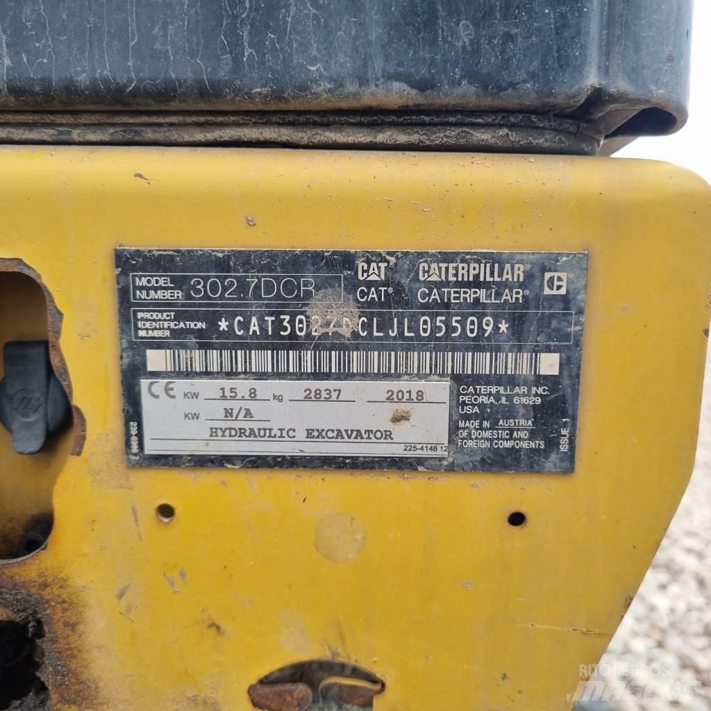 CAT 302.7 D CR Mini Excavators <7t (Mini Diggers)
